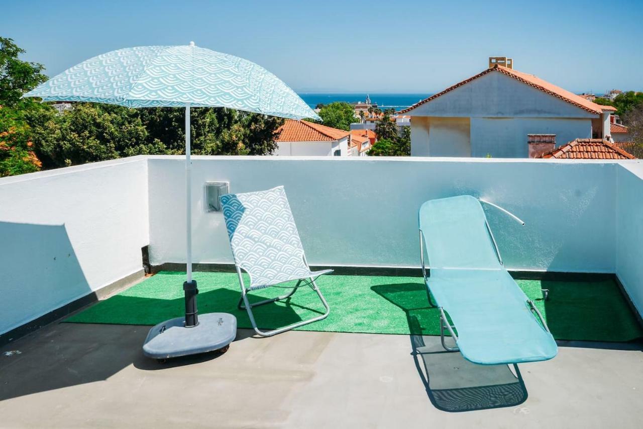 Апартаменты Amazing Seaview With Terrace - 5Min From The Beach Кашкайш Экстерьер фото